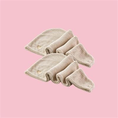 Mikrofiber håndklæde til hår -