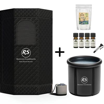 Isbad Premium og Dampsauna | Hele pakken