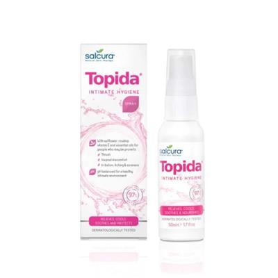 Topida Intim Hygiejne Spray - Salcura