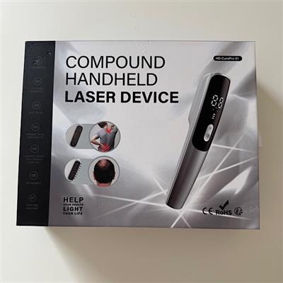 Fit &amp; Fun Håndholdt laser til smertelindring samt forbedret hårvækst