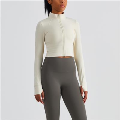 Nordic-wellness Zip Long Sleeve - Vanilla - M