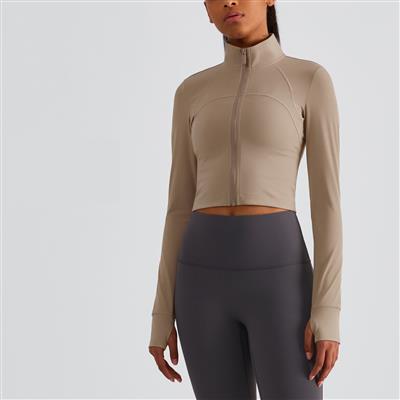 Nordic-wellness Zip Long Sleeve - Sandstone - S