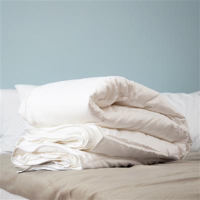 Nordic-wellness dobbeltdyne i bomuld 200x200 cm / 200x220 cm - 200x220 cm