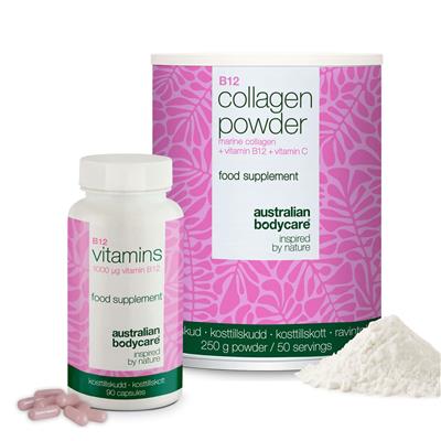 Kollagen & Vitamin B12 Bundle  -  250 g Kollagenpu