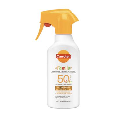 Carroten Family Face & Body Milk Trigger SPF 50 - 270 ml